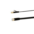 Alta qualidade rj45 blindado Cat6a flat patch cable